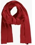 Neutral - Baumwollschal - Organic Fairtrade Cotton O93010" - Red / 180 x 40 cm"