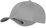 Flexfit - Basecap Wooly Combed Cap - Silver / S/M