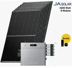 Balkonkraftwerk Balkonkraftwerk 3600 Watt, Bifazial Komplettset,...