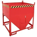 BAUER S&uuml;dlohn Silobeh&auml;lter SGS 75 f&uuml;r Stapler, Feuerrot