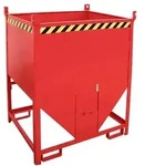 BAUER S&uuml;dlohn Silobeh&auml;lter SGS 100 f&uuml;r Stapler, Feuerrot