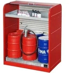 BAUER S&uuml;dlohn BAUER Gefahrstoff-Rollladenschrank f&uuml;r 6 x 60 l F&auml;sser,...