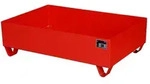 BAUER S&uuml;dlohn BAUER Stahl Auffangwanne f&uuml;r 2 F&auml;sser 200 l, Feuerrot, 224...
