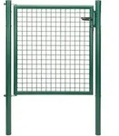 MR-Zaun Gartentor einfl&uuml;gelig, gr&uuml;n, 1.000 mm x 2.000 mm
