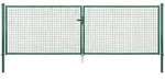 Gust. Alberts GmbH & Co. KG Gartentor zweifl&uuml;gelig, gr&uuml;n, 4.000 mm x 1.250 mm