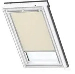 VELUX Verdunkelungs-Rollo Duo DFD M08 4556S Beige/Wei&szlig;, Schiene alu