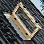 VELUX Wohn-Ausstiegsfenster GXU CK06 0070 Polyurethan THERMO Alu 55x118 cm