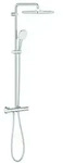 GROHE Duschsystem Tempesta 250 Cube AP-Thermostat, Wandmontage, chrom