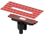 TECE Ablauf drainprofile DN 50, Ablauf senkrecht