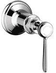 hansgrohe Fertigmontageset Axor Montreux UP-Absperrventil, Hebelgriff, DN 15/DN 20,