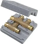 Viega Sanpress 2249.3 T-St&uuml;ck 18 x 15 x 18mm ,Rotguss 493332