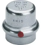 Viega Prestabo 1156 Verschlusskappe 18 mm ,Stahl unlegiert, verzinkt 643591