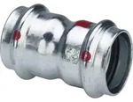 Viega Prestabo 1115 Muffe 28 mm ,Stahl unlegiert, verzinkt 558017