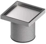 TECE Rostrahmen TECEdrainpoint S 150 x 150 mm, Design plate, Edelstahl