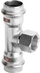Viega T-St&uuml;ck Temponox 1717.2 28 x Rp 1/2 x 28 mm, Stahl, nicht rostend,...