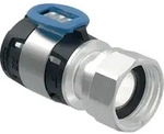 Geberit Anschluss FlowFit mit &Uuml;berwurfmutter &Oslash; 16 mm x G 1/2, 64 mm, gerade