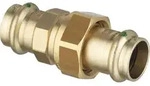Viega Sanpress 2260 Verschraubung 42mm flachdichtend ,Siliziumbronze 132446