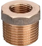 Viega Rotguss-Gewindeverbinder 3241 Reduzierst&uuml;ck 3/4 x 1/4 (AG x IG) ,Rotguss...
