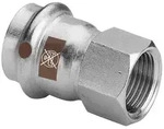 Viega &Uuml;bergangsst&uuml;ck Temponox 1712 22 mm x Rp 3/4, Stahl, nicht rostend,