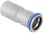 Geberit Reduzierst&uuml;ck Mapress 88,9 mm x 76,1 mm, mit Einschubende, Edelstahl 32339