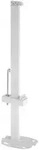 Kermi Standkonsole BH 600, 750, 900, 954 mm, komplett, innenliegend, wei&szlig;