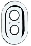 GROHE Rosette oval 47188 225x150 f&uuml;r Automatic 2000/Sentosa alt, chrom