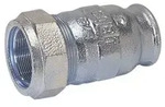 Gebo Ausgleichsverschraubung Serie 150 aus Temperguss f&uuml;r Stahlrohr m. 1