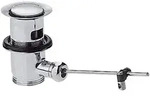 hansgrohe Ablaufgarnitur edelst.-optik, G1 1/4"", f. WT/Bidet