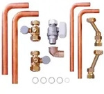 Vaillant Installations-Set ecoTEC VCW/VCI R 3/4, Neu-Installation AP/UP