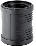 Geberit Doppelsteckmuffe Silent PP DN 125, schalloptimiert 390616141