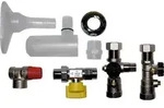 Wolf Anschluss-Set Gasthermen AP bis 24 kW inkl. KFE-Hahn und therm. Sicherung