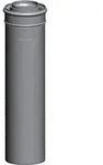 Wolf Abgasrohr DN80/125 konzentrisch, aus PP wei&szlig;, 1000mm