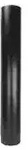 Bertrams Rauchrohr ST-Pu 500, d 130mm, pulverbeschichtet, schwarz