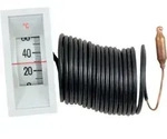 Wolf Fernthermometer 0-120C 2400mm f&uuml;r Regelung 3W
