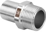 Viega Einsteckst&uuml;ck Temponox 1711.1 22 mm x R 3/4, Stahl, nicht rostend,...