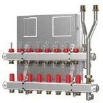 Danfoss Heizkreisverteiler Typ SG mit 5 Heizkreisen