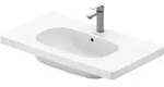 Duravit M&ouml;belwaschtisch D-Code we, 85 x 48 cm, m HL, m &Uuml;L, m HLB