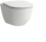 Laufen Wand-Tiefsp&uuml;l-WC LAUFEN PRO m. verdeckter Befestigung wei&szlig;, sp&uuml;lrandlos,