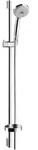 hansgrohe Brauseset Croma 100 Multi chrom, mit 90 cm Brausestange Unica C