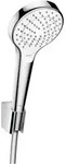Hansgrohe Brausehalterset Croma Select S Vario 1250 mm Brauseschlauch, wei&szlig;/chrom