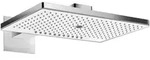 Kopfbrause Rainmaker Select 460 3jet, Wandmontage, mit Brausearm 460 mm, wei&szlig;/chrom