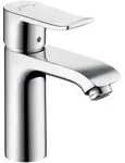 Hansgrohe Waschtisch-Einhebelmischer Metris 110 mit Ablaufgarnitur, chrom