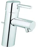 GROHE Waschtisch-Einhebelmischer Concetto 1/2"", S-Size, mit Ablaufgarnitur, ohne