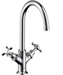 Waschtisch-2-Griff-Armatur Axor Montreux 210 DN 15, chrom, mit Ablaufgarnitur,