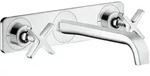 hansgrohe Fertigmontageset Axor Citterio E UP, Waschtisch-3-Loch-Armatur, mit Platte