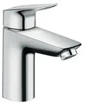 Hansgrohe Waschtisch-Einhebelmischer Logis 100 5 l/min, ohne Ablaufgarnitur, chrom
