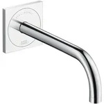 hansgrohe Elektronik-Waschtischmischer Axor Uno Auslauf 225 mm, UP, f&uuml;r Wandmontage,