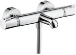 hansgrohe Wannenthermostat Ecostat Comfort Aufputz, 2x Verbraucher, Ausladung 178mm,