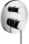 hansgrohe Fertigmontageset Axor Starck UP-Wannen-Einhebelmischer, mit