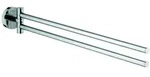 GROHE Handtuchhalter Essentials 43,9cm, 2-armig, schwenkbar, chrom